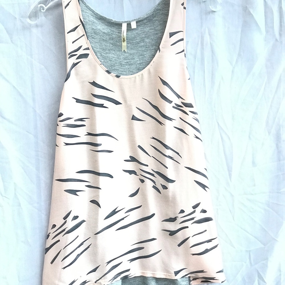 Tiger print blouse